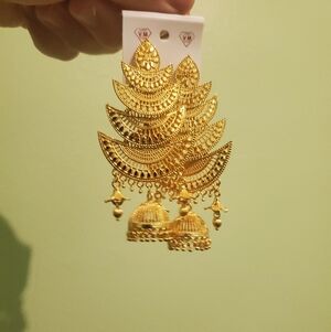 Gold Chandelier Earrings